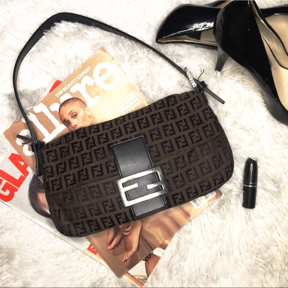 fendi zucchino baguette